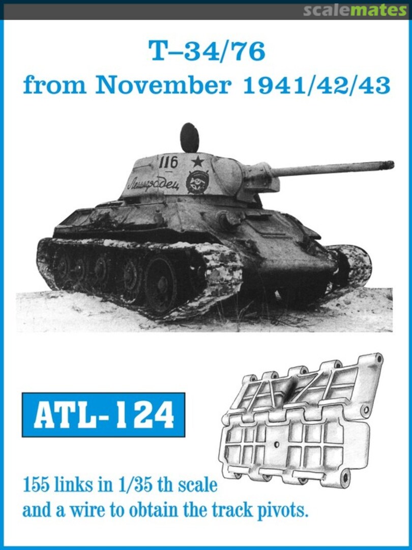 Boxart T-34/76 ATL-124 Friulmodel Boxart T-34/76 ATL-124 Friulmodel