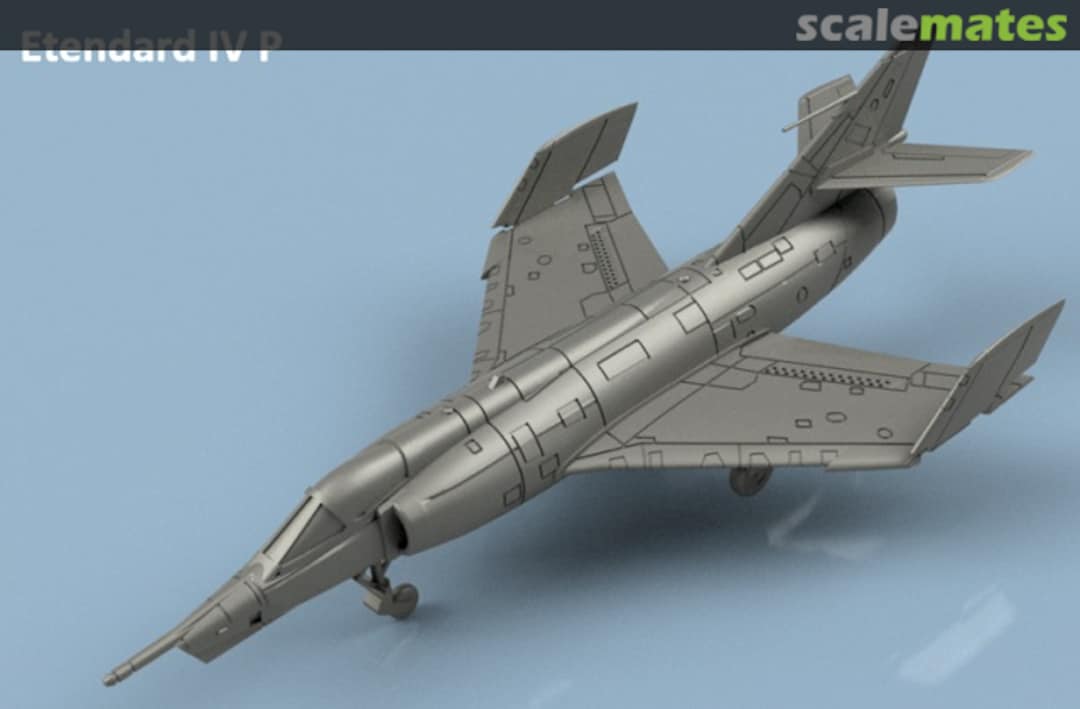 Boxart Etendard IV P folded wings with armament (5 planes) 3D400109 L'Arsenal Boxart Etendard IV P folded wings with armament (5 planes) 3D400109 L'Arsenal
