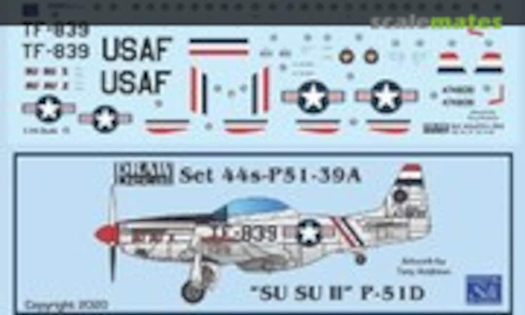 1:144 “Su Su II” TF-51D (Draw Decal 44-P51-39A) 44-P51-39A