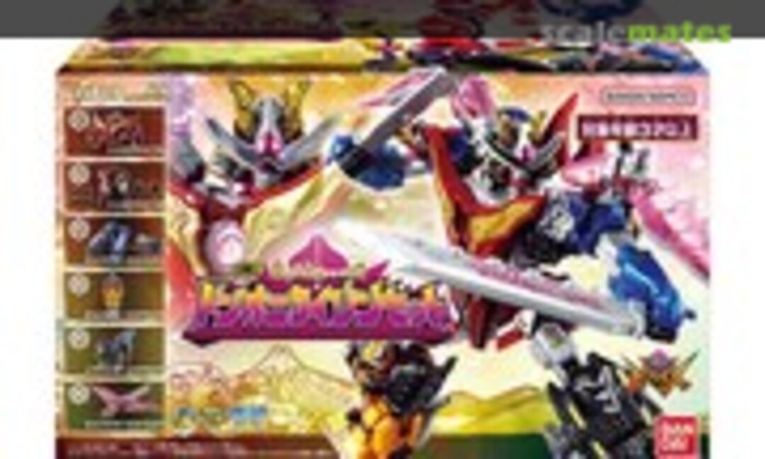 Mini Plastic Avataro Combined Series 01 Don Onitaijin Set (Bandai 0N81986)