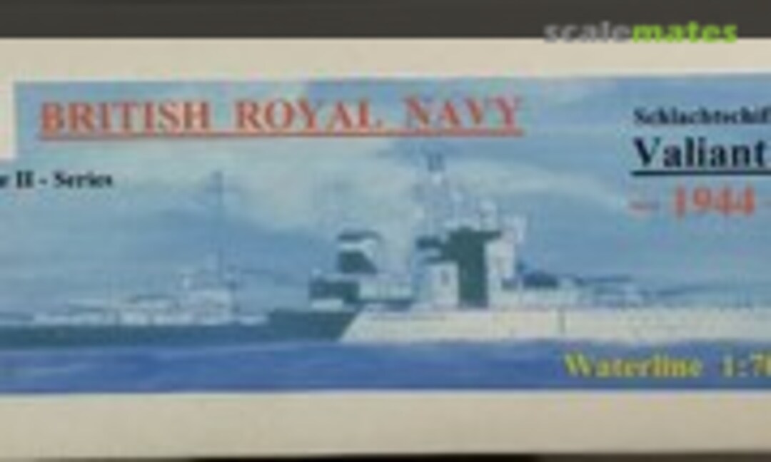 1:700 Schlachtschiff "Valiant" (HP-Models WW II-WL-GB-002) WW II-WL-GB-002