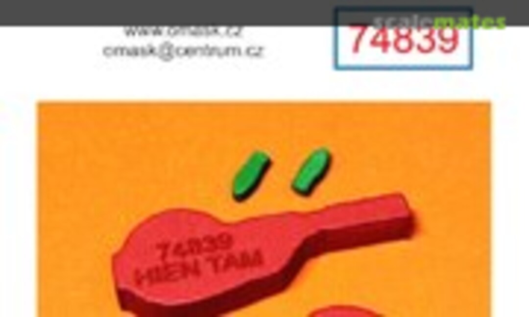 1:48 Ki-61 Hien wheel bay plugs (for Tamiya) (Omask 74839) 74839