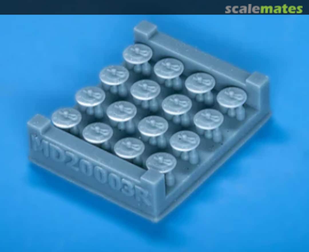 Boxart Universal Hood-Pin (Type 2) (x16) 24003R Fat Frog Scale Models Boxart Universal Hood-Pin (Type 2) (x16) 24003R Fat Frog Scale Models