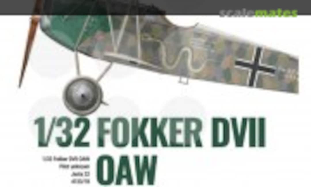 1:32 Fokker DVII OAW 3.0 4133/18 - Premium Edition (Gothaforce GFK032P00106)