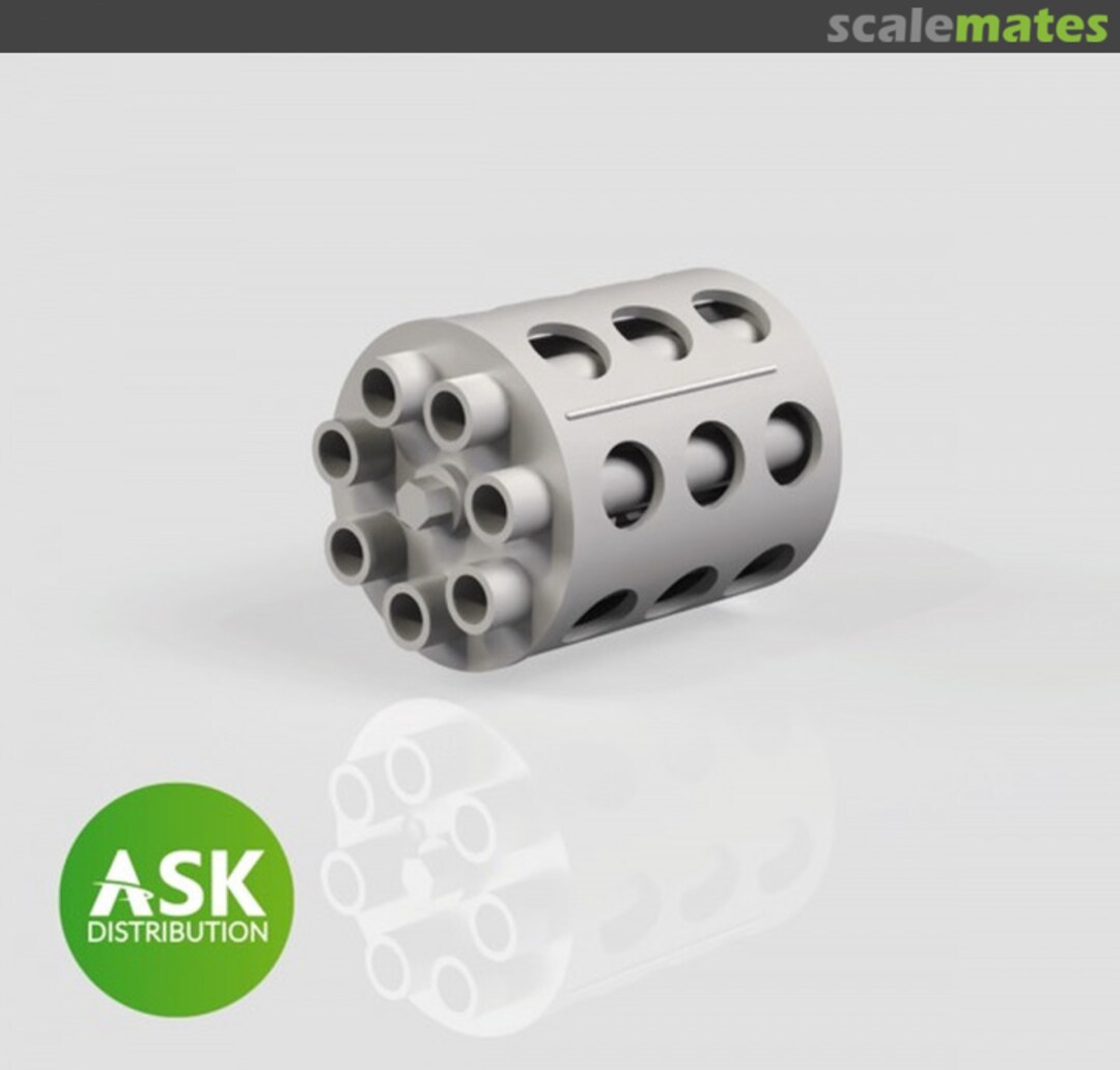 Boxart A-10C rotary gun flash suppressor 200-A48024 ASK Boxart A-10C rotary gun flash suppressor 200-A48024 ASK