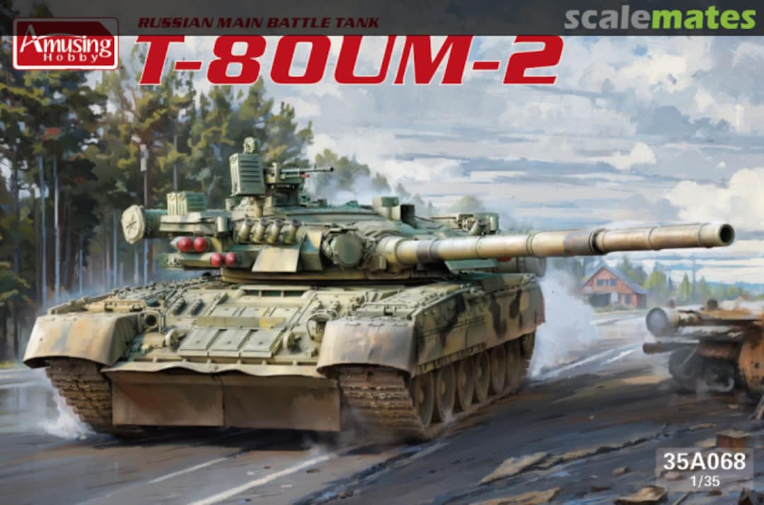 Boxart T-80UM-2 35A068 Amusing Hobby