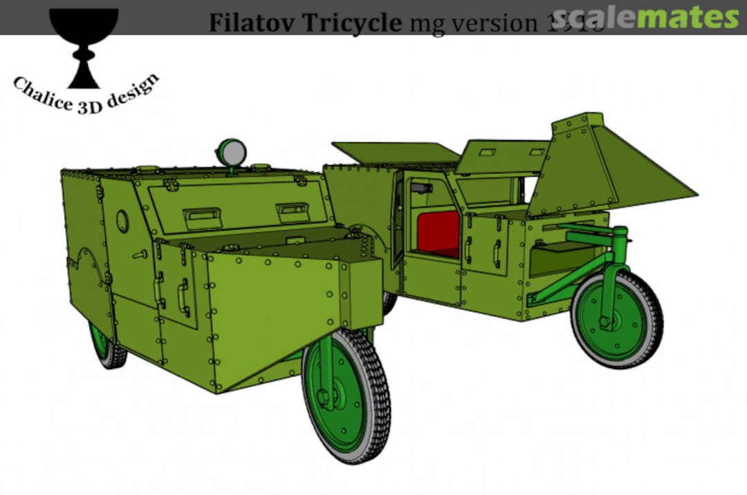 Boxart Filatov Tricycle mg version CD012 Chalice 3D Design Boxart Filatov Tricycle mg version CD012 Chalice 3D Design