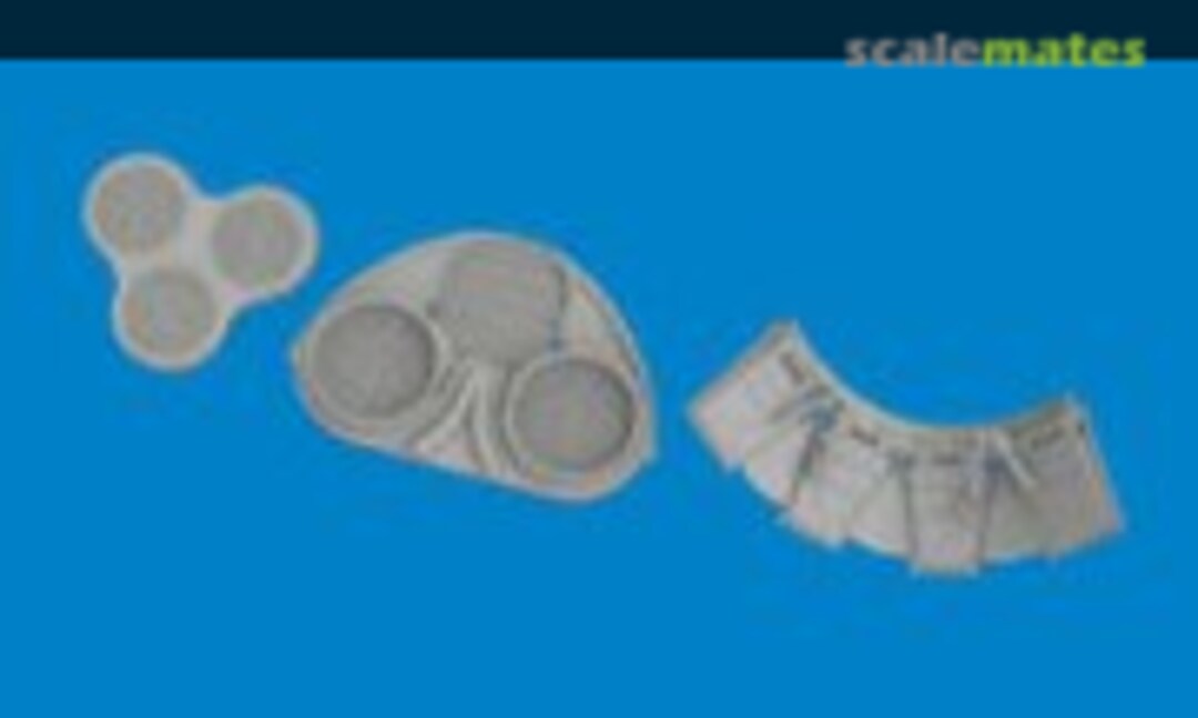 1:48 Curtiss P-40 N - Radiators Upgrade Set (Eduard 6481144)