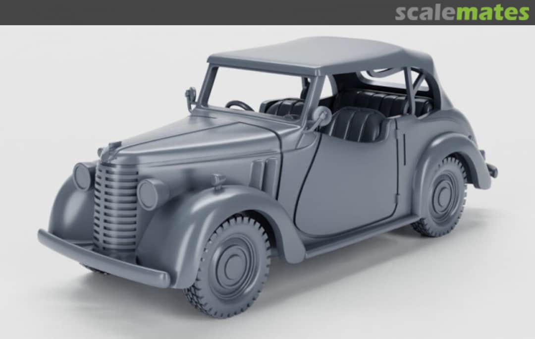 Boxart Austin 8AP Military tourer - folded roof 72011332 EMP3d Boxart Austin 8AP Military tourer - folded roof 72011332 EMP3d