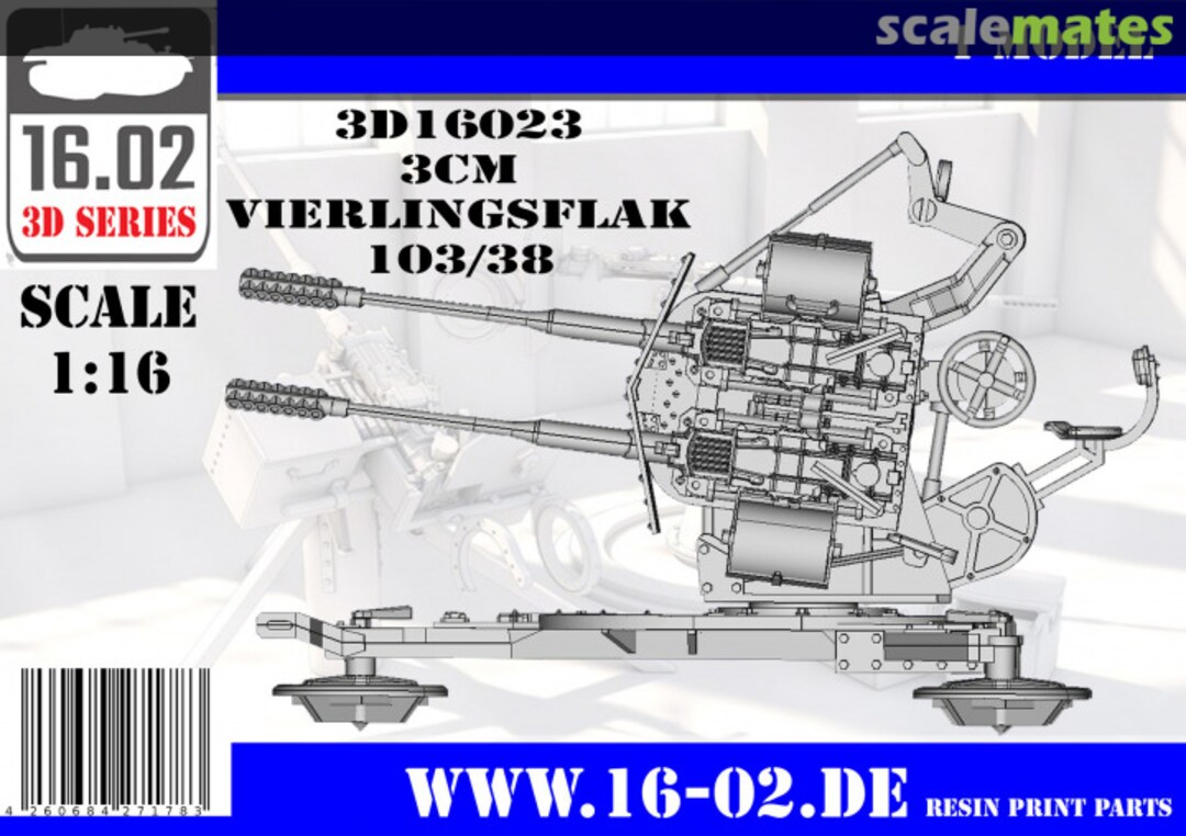 Boxart 3cm Vierlingsflak 103-38 3D16023 16.02 Boxart 3cm Vierlingsflak 103-38 3D16023 16.02