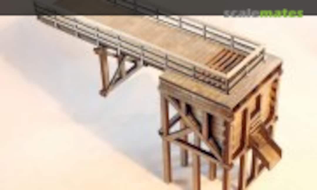 Small Ore Bin – Truck Ramp (Berkshire Valley Models 2016)