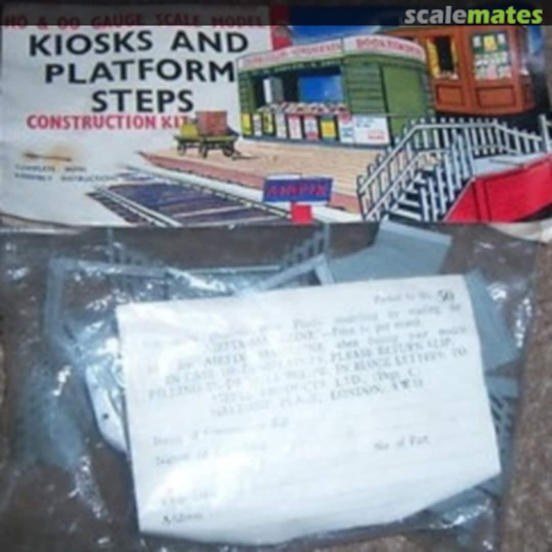 Boxart Kiosks and Platform Steps 4018 Airfix Boxart Kiosks and Platform Steps 4018 Airfix