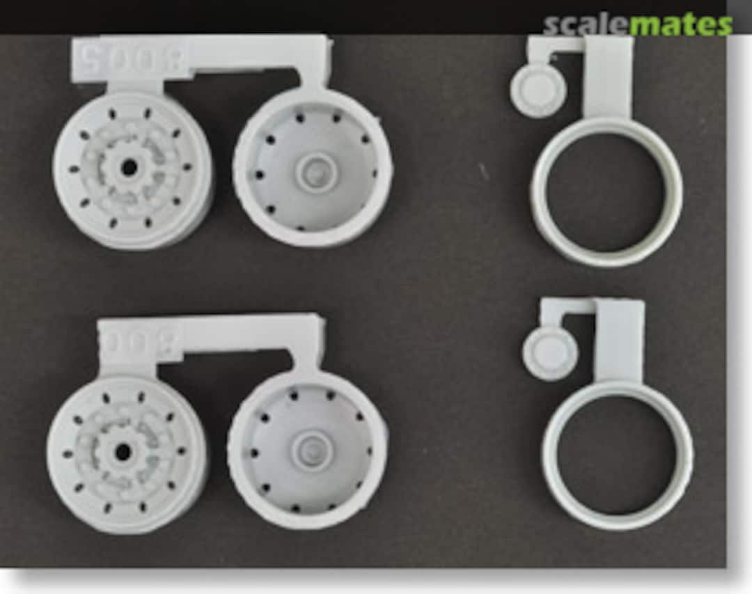 Boxart Fuso Aero Queen SHD Alcoa Wheel Set 10 Hole Type FG8005 FG Model