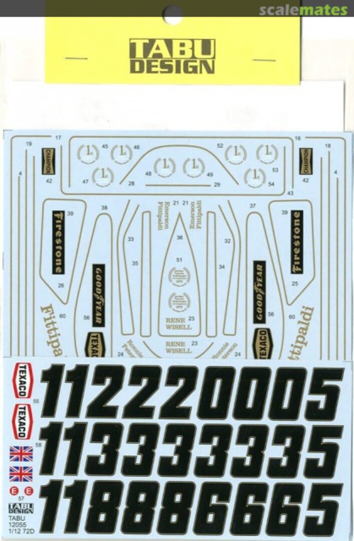 Boxart Lotus 72D TABU12055 Tabu Design
