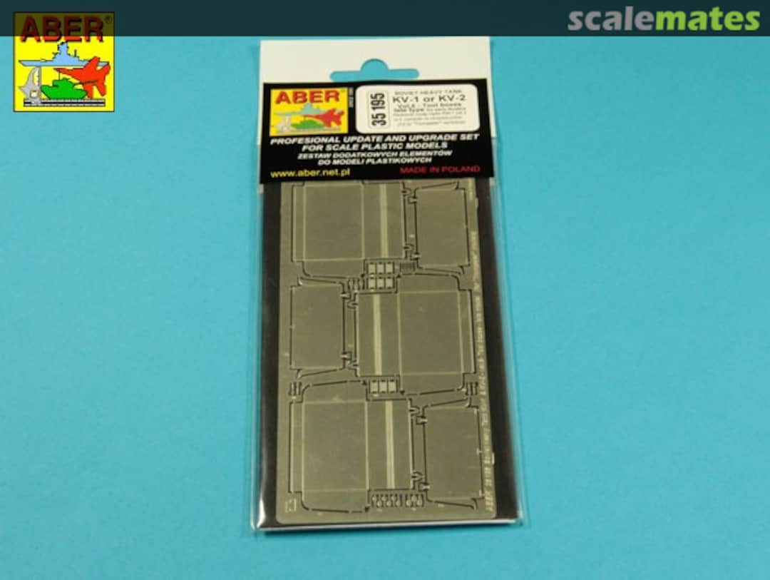 Boxart KV-1 or KV-2 Vol. 5 - Tool Boxes: Late Type for Early Fenders 35195 Aber Boxart KV-1 or KV-2 Vol. 5 - Tool Boxes: Late Type for Early Fenders 35195 Aber