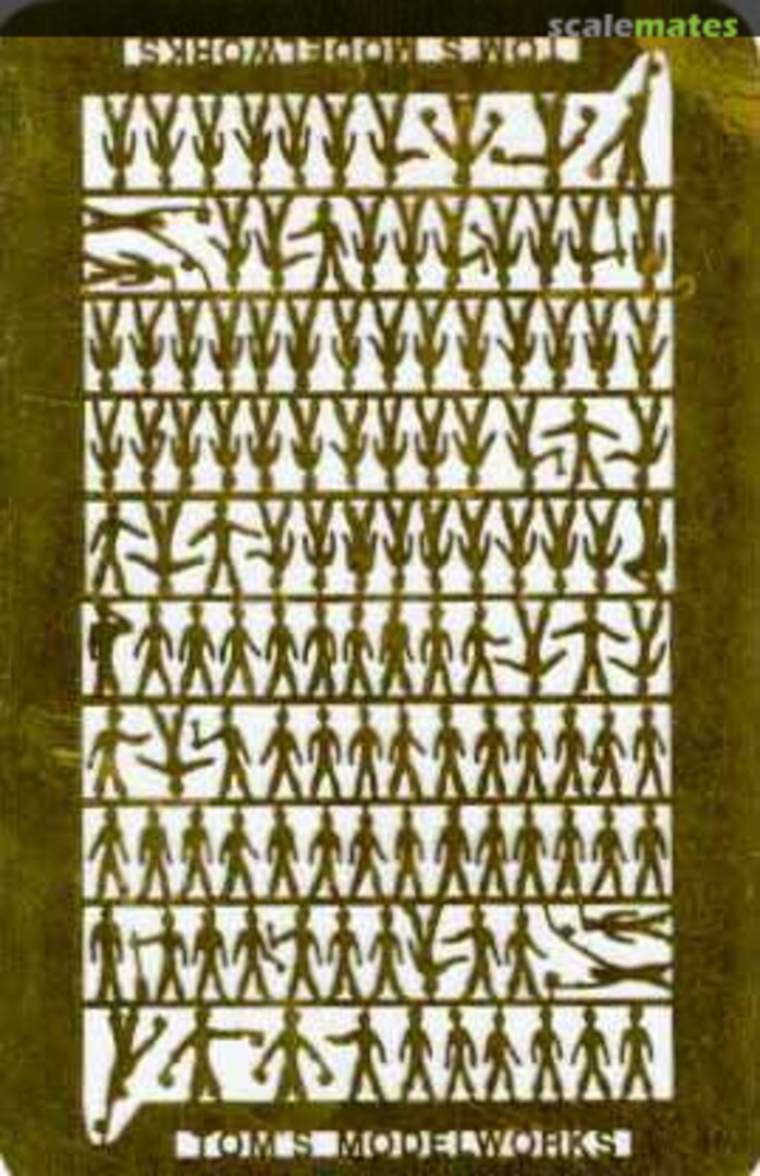 Boxart Passengers Figures (120 Pcs.) 723 Tom's Modelworks Boxart Passengers Figures (120 Pcs.) 723 Tom's Modelworks