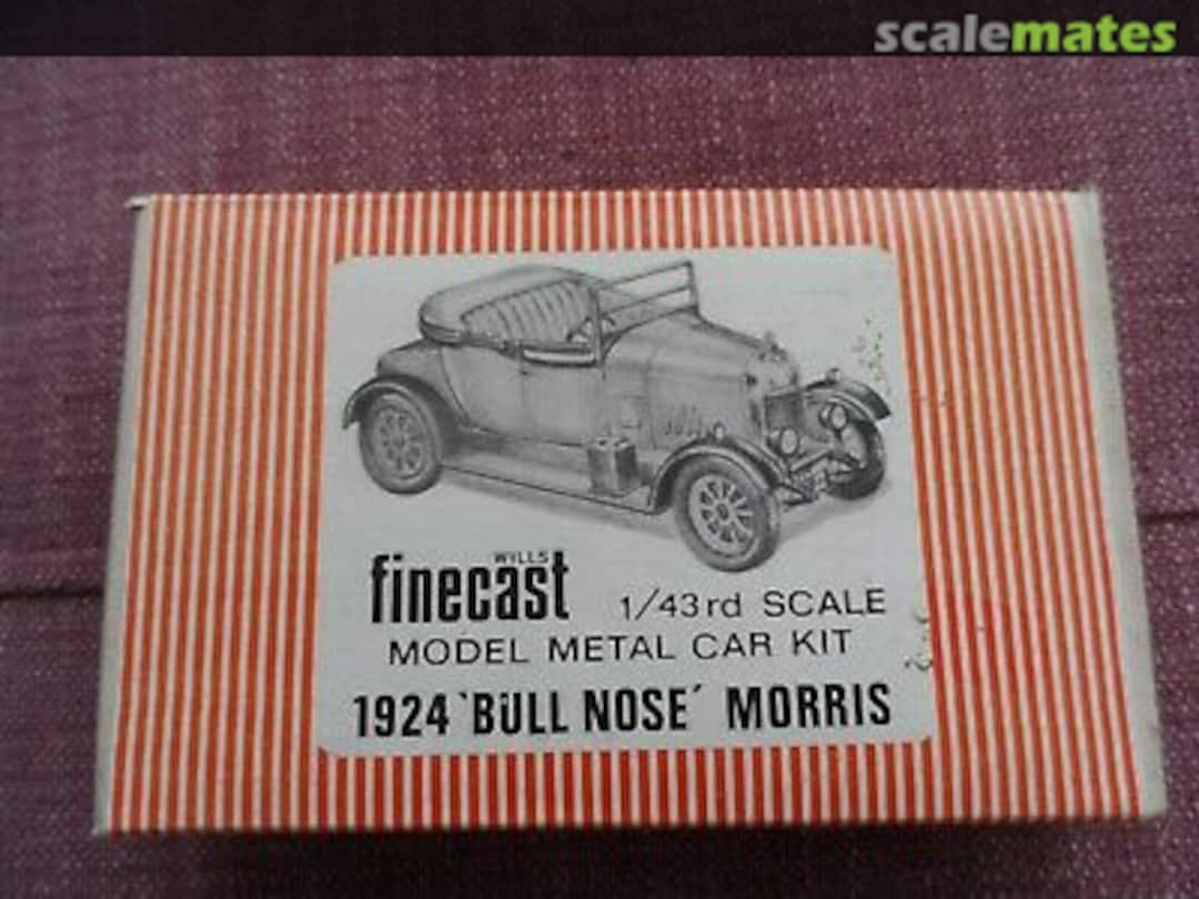 Boxart Morris Bullnose Ref:409 Wills Finecast Boxart Morris Bullnose Ref:409 Wills Finecast