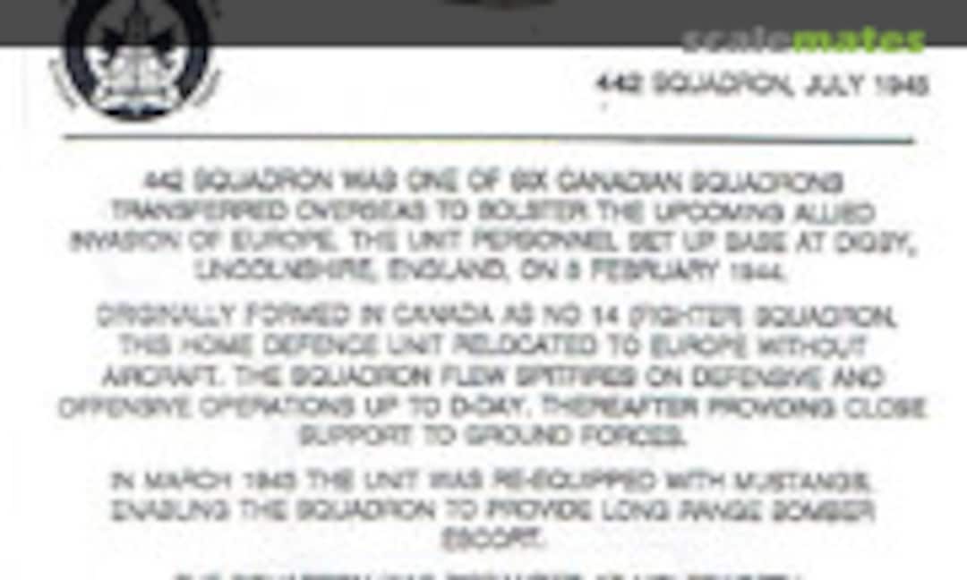 1:72 North American Mustang Mark 4 (Arrow Graphics B-83-72) B-83-72