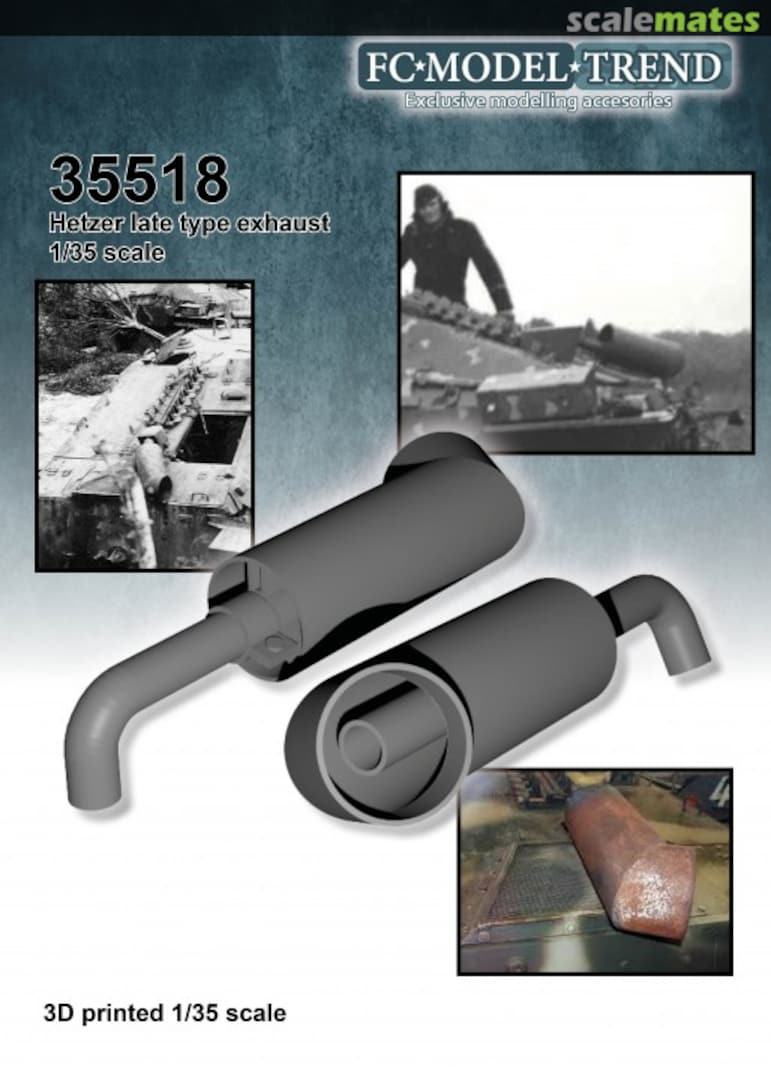 Boxart Hetzer late exhaust 35518 FC Model Trend Boxart Hetzer late exhaust 35518 FC Model Trend