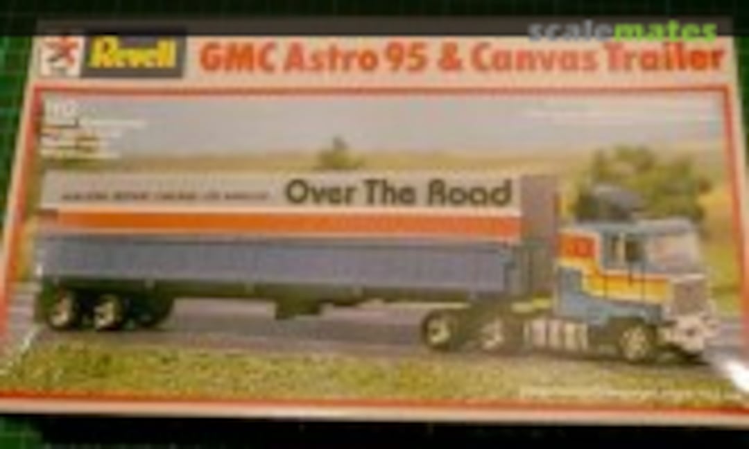 1:87 GMC Astro 95 &amp; Canvas Trailer (Revell/ceji 2101)