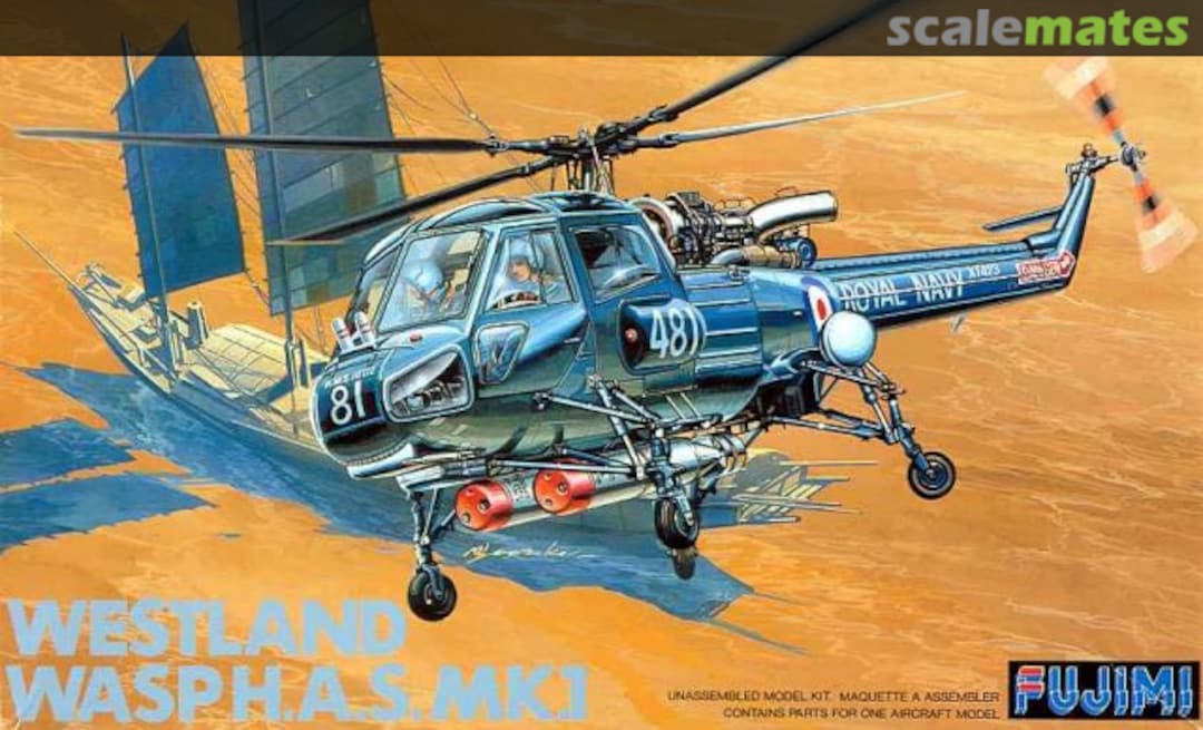 Boxart Westland Wasp H.A.S. Mk.1 30019 Fujimi Boxart Westland Wasp H.A.S. Mk.1 30019 Fujimi