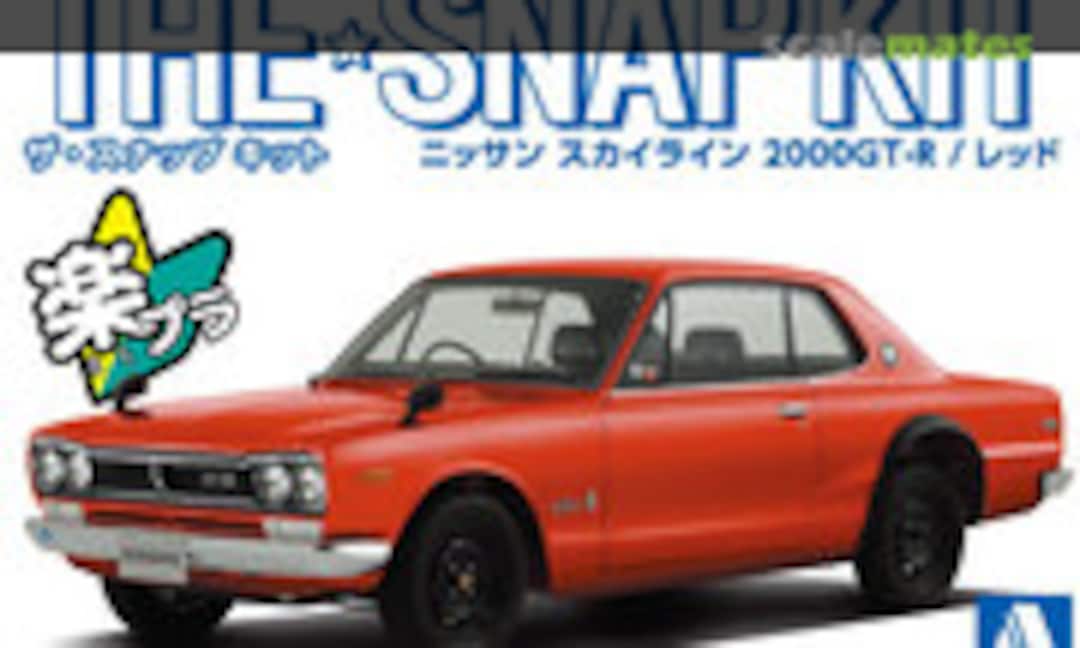 1:32 Nissan Skyline 2000GT-R / Red (Aoshima 058848)