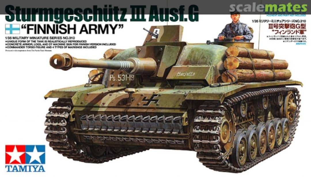 Boxart Sturmgeschütz III Ausf.G 35310 Tamiya