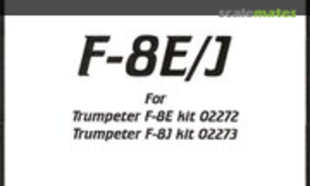 1:32 Vought F-8E/F-8J Crusader Canopy and Wheel Mask Set (Flying Leathernecks FLM32-6) FLM32-6