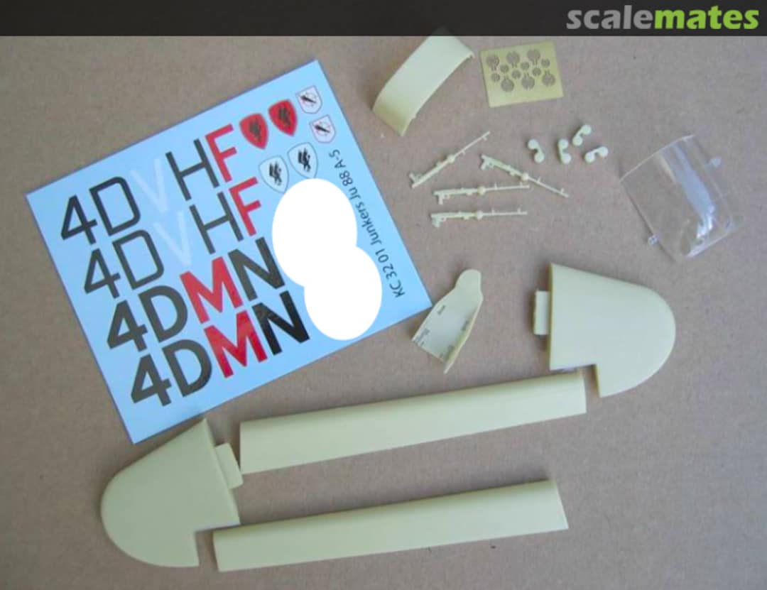 Boxart Ju 88 A-5 conversion set KC 32 01 L'Arsenal Boxart Ju 88 A-5 conversion set KC 32 01 L'Arsenal