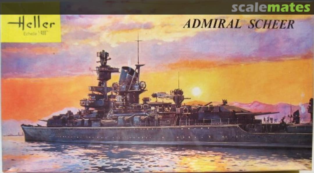 Boxart Admiral Scheer L800 Heller Boxart Admiral Scheer L800 Heller