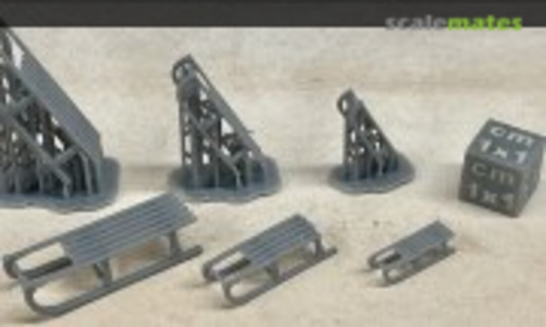 1:35 Wooden sledge (EMP3d 35990701) 35990701