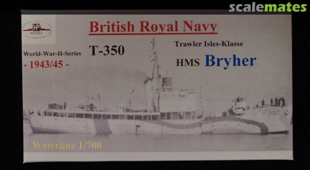 Boxart Trawler Isles-Klasse "HMS Bryher" WW II-WL-GB-183 HP-Models Boxart Trawler Isles-Klasse "HMS Bryher" WW II-WL-GB-183 HP-Models