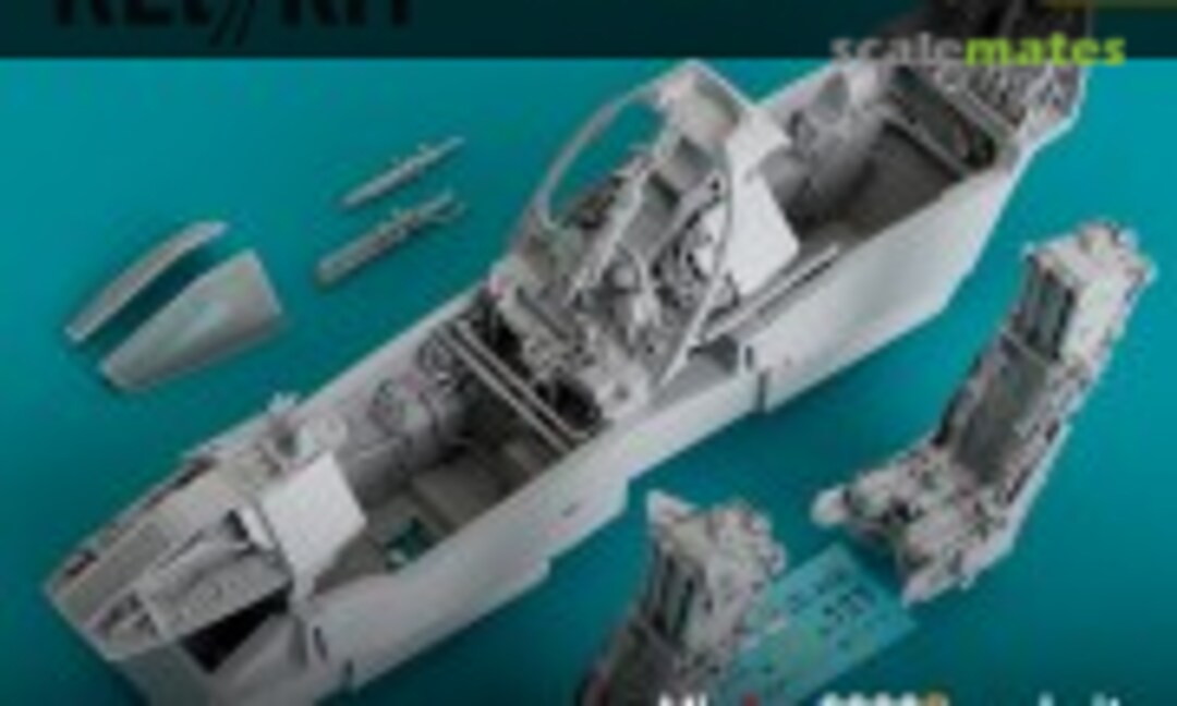 1:32 Mirage 2000B cockpit (Basic edition with 3D decals) (Kitty Hawk/Zimimodel) (3D Printed) (ResKit RSU32-0093) RSU32-0093