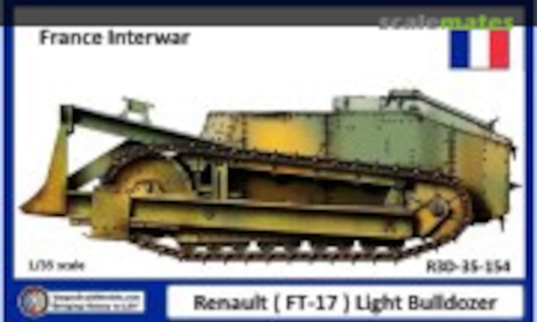 1:35 Renault (FT-17) Light Bulldozer (Vargas Scale Models R3D-35-154) R3D-35-154