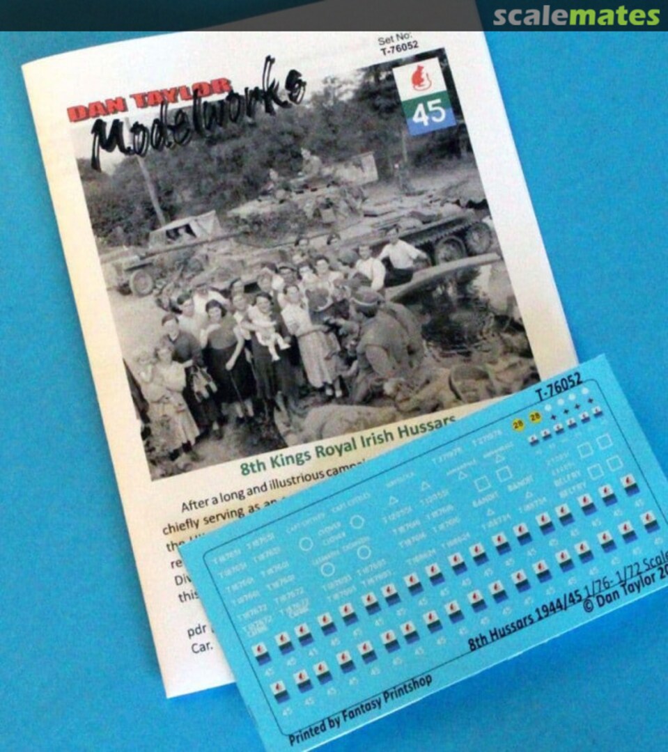 Boxart 8th (Kings Royal Irish) Hussars T-76052 Dan Taylor Modelworks Boxart 8th (Kings Royal Irish) Hussars T-76052 Dan Taylor Modelworks