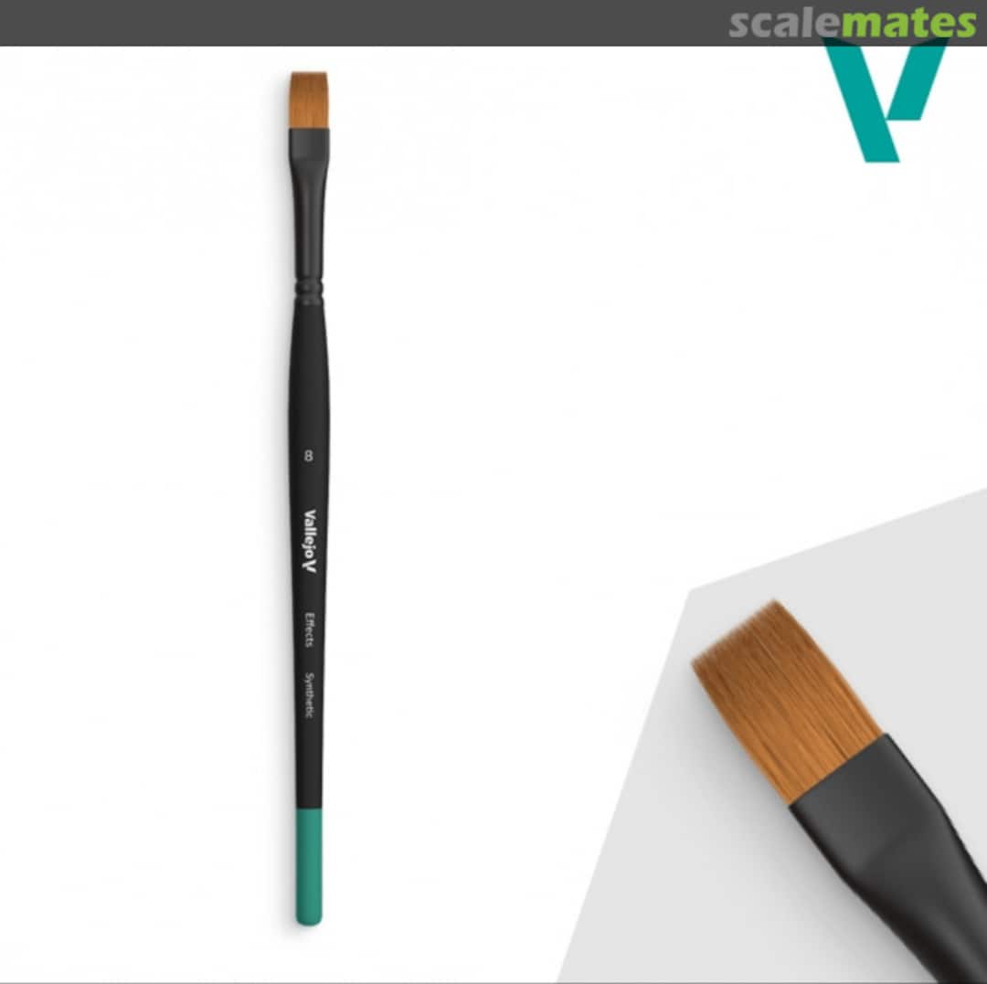 Boxart Flat Effects Synthetic Brush 8 B04008 Vallejo Boxart Flat Effects Synthetic Brush 8 B04008 Vallejo