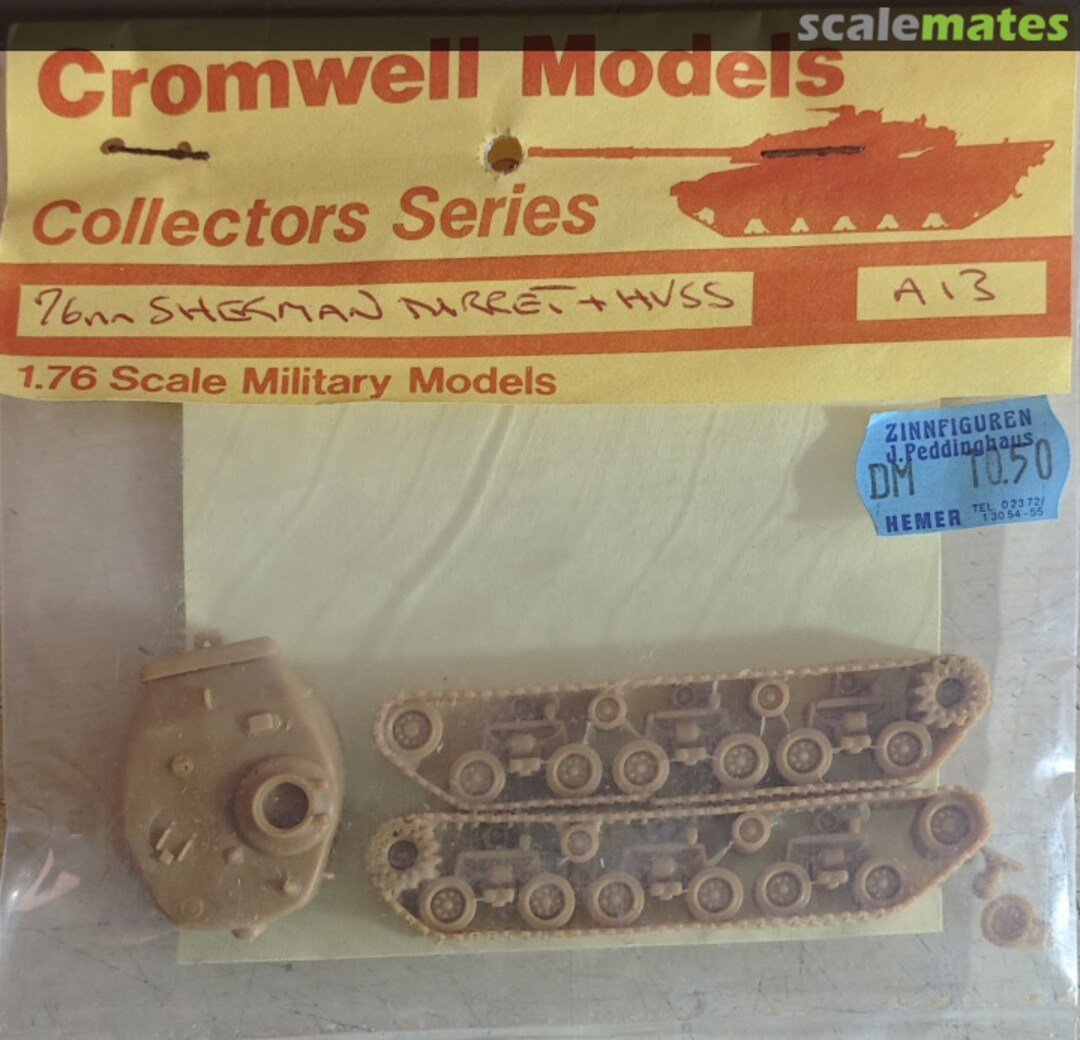 Boxart 76mm Sherman Turret+HVSS A13 Cromwell Models