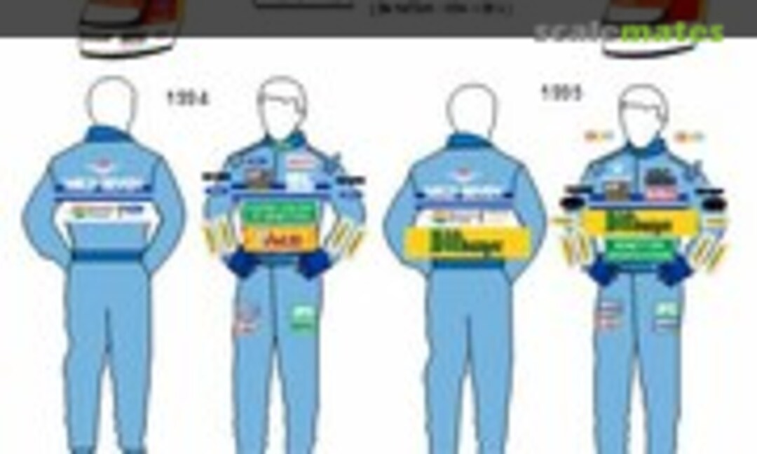 1:20 M.Schumacher Decal (Benetton 1994 - 95) (MSM Creation MSMD053)