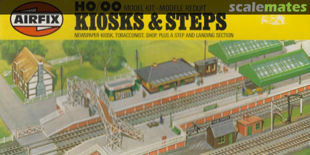 Boxart Kiosks & Steps 03602-9 Airfix Boxart Kiosks & Steps 03602-9 Airfix
