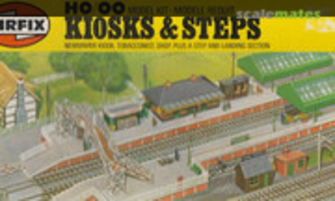 1:76 Kiosks & Steps (Airfix 03602-9) 03602-9