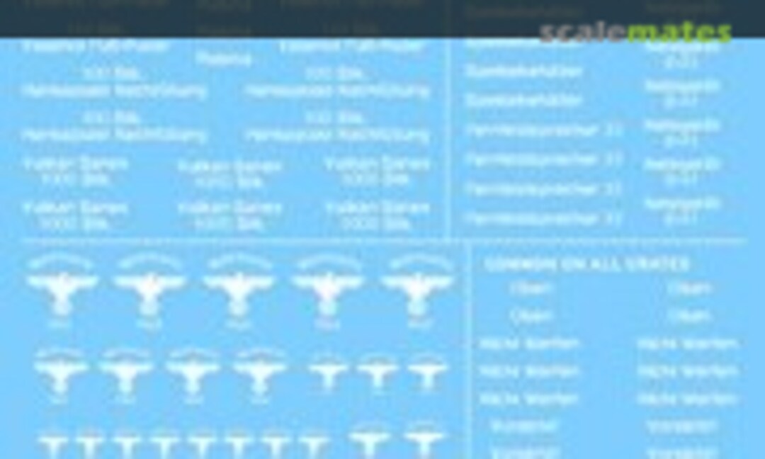 1:35 German medical and miscellaneous cargo box stencils (white) (Archer AR35352W) AR35352W