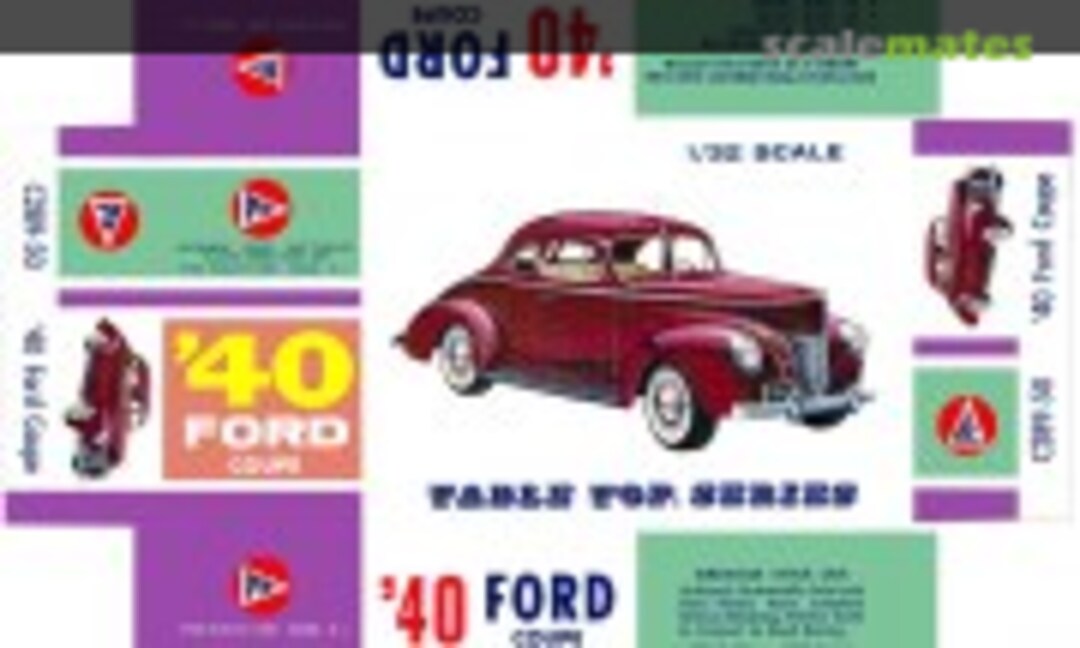 1:32 '40 Ford Coupe (Pyro C289-50)