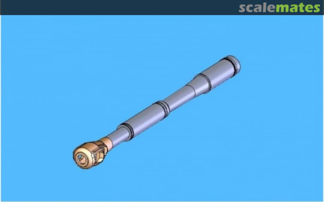 Boxart 122mm gun barrel for SAU 2S1 Gvozdika 72011 Zedval Boxart 122mm gun barrel for SAU 2S1 Gvozdika 72011 Zedval