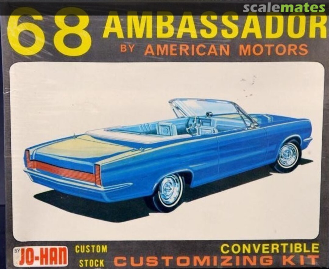 Boxart 1968 Ambassador Convertible C-2068 Jo-Han