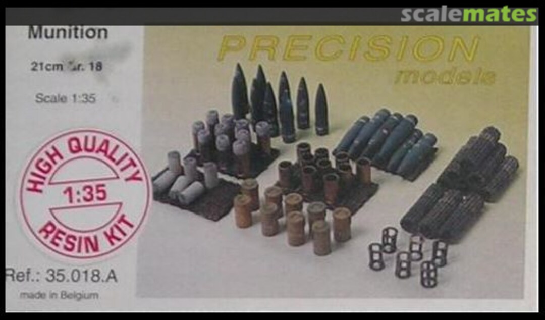 Boxart Munition 21cm Gr. 18 35.018.A Precision Models Boxart Munition 21cm Gr. 18 35.018.A Precision Models