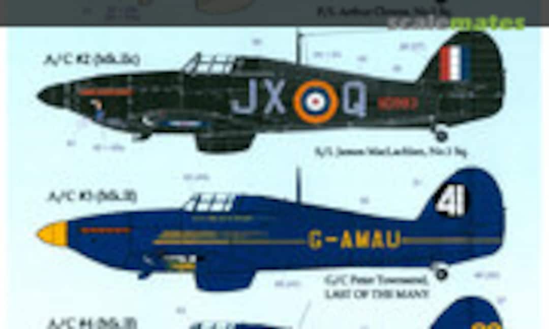 1:48 Hawker Hurricane (Lifelike Decals 48-027) 48-027