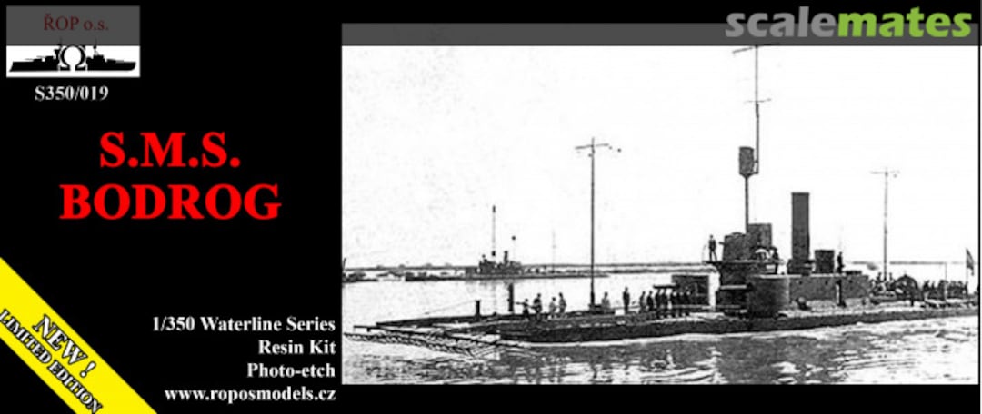 Boxart S.M.S. Bodrog S350/019 ROP o.s. Samek Models Boxart S.M.S. Bodrog S350/019 ROP o.s. Samek Models