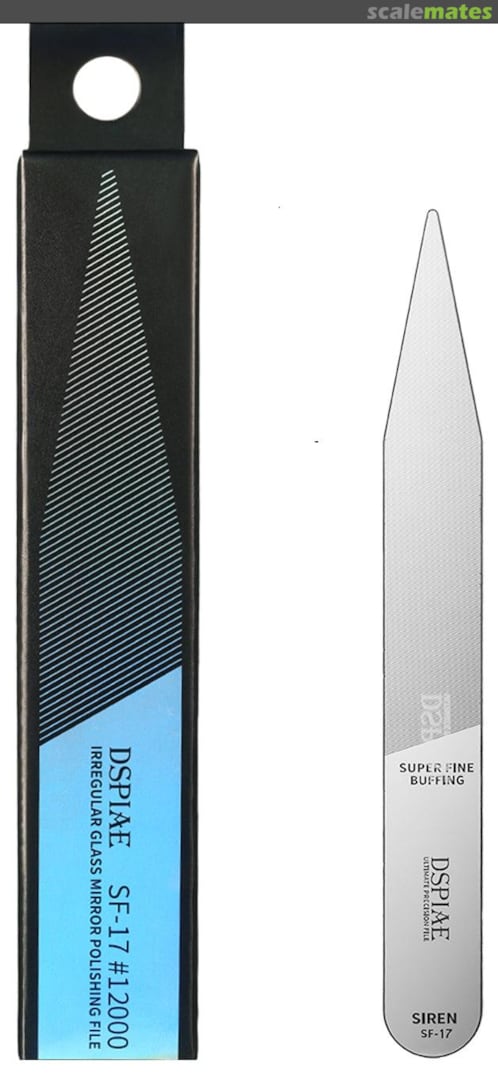 Boxart Irregular Glass Mirror Polishing File #12000 SF-17 DSPIAE Boxart Irregular Glass Mirror Polishing File #12000 SF-17 DSPIAE