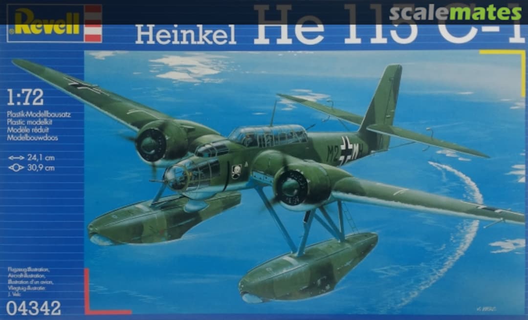 Boxart Heinkel He 115 C-1 04342 Revell Boxart Heinkel He 115 C-1 04342 Revell