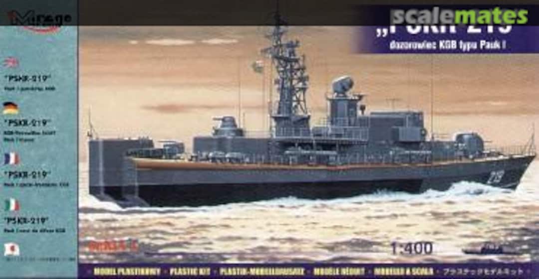 Boxart Pauk I Class Corvette - "PSKR-219" 40423 Mirage Hobby